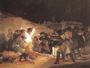 Francisco de goya y Lucientes The third May Sweden oil painting reproduction